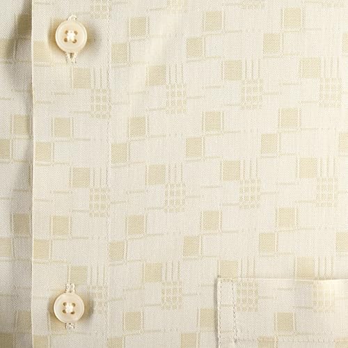 Image of 7-DAYS Premium Men's Formal Shirts - Cotton Rich, Textured Self-Design, Full Sleeve, Regular Fit, Wrinkle Resistant, with Pocket - Perfect for Office
