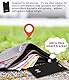 Smartcard Tracker, Smart Bluetooth Air Tag Card Kompatibel mit Apple Wo ist? APP (iOS NUR, Android Not Supported), Item Finder für Reisekoffer/Geldbeutel/Koffer/Taschen und mehr