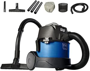 WAP Aspirador de Pó e água Compacto GTW BAGLESS 1400W 6 Litros 160 mbar Soprador e Barril Portátil 220V