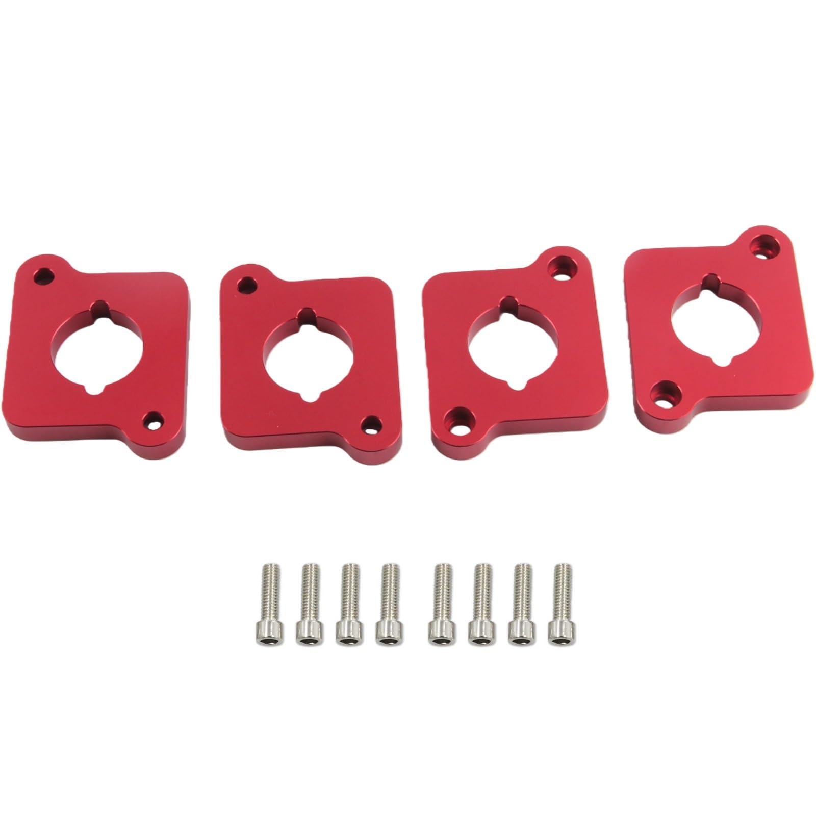 Bobina de Encendido Ajuste para A3 S3 RS4 S4 8L R8/TFSI Ajuste para Golf TT 1.8T B5 bobinas de Encendido Bobina Encendido Coche(Red)