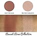 Powder Blush Highlighter Duo Makeup Palette – Russet Rose Brown Matte Blusher with Pink Highlighting Set, Magnetic Refill Pans, Highly Pigmented Paraben Gluten Cruelty Free Cosmetics Beauty Junkees