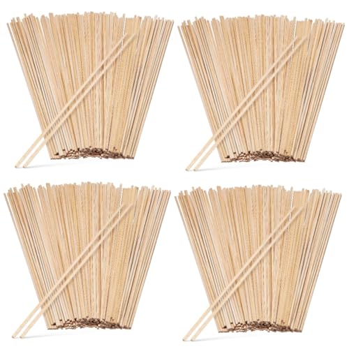 Uonlytech Tiras De Madera Materiales De Bricolaje Para A Granel Artesanía Varillas Cuadradas Palos Bosque Pequeño Tacos Cuadrados De Madera Dura Adornos De Bricolaje 150 Piezas*4