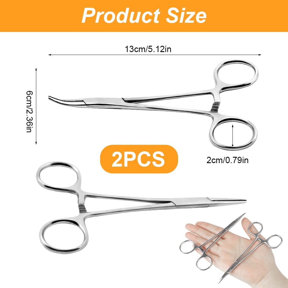 Ainiv 2PCS Fishing Forceps, Self-Locking Fishing Forceps, Fishing Unhooking Remover Tool - Image 2