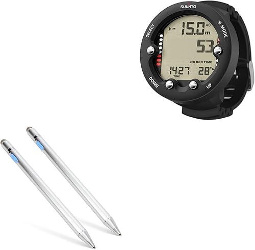 Miniatura 1 de BoxWave AccuPoint Active Stylus - Lápiz óptico compatible con Suunto Zoop Novo (paquete de 2), lápiz digital electrónico con punta ultrafina, color