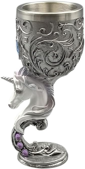 Creative Vintage Unicorn Stemmed Glasses Gothic Unicorn Wine Glas...