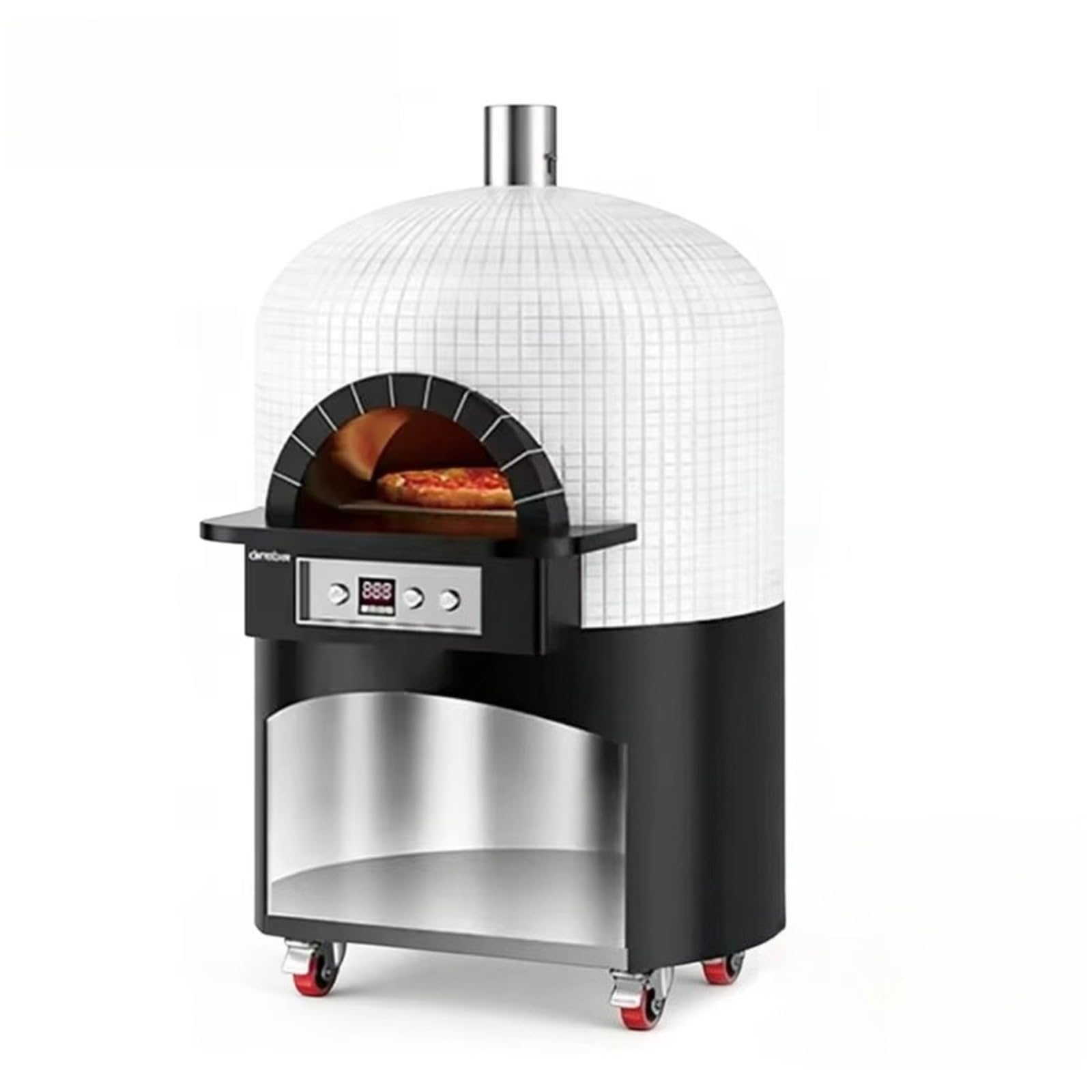 Forno per pizza a cupola verticale