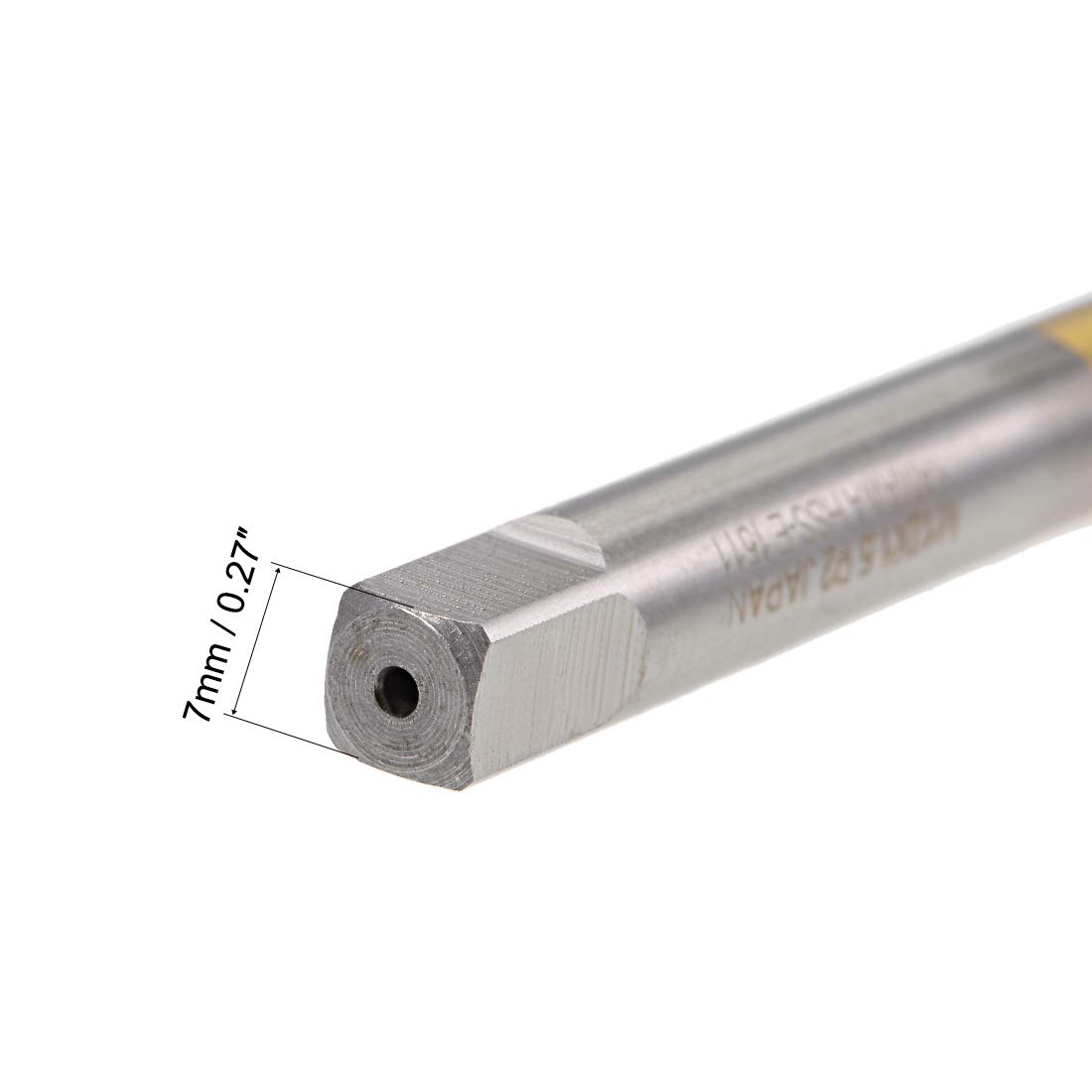 M12 x 1.5 Spiral Point Threading Taps - HSS Titanium Coated -4