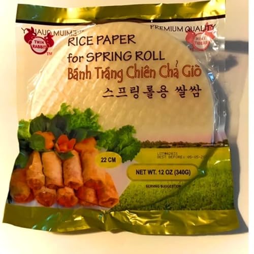 Rice Paper For Spring Roll - Banh Trang Chien Cha Gio 12 oz