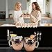 VELLUSTRA Moscow Mule Tazas, 4 piezas Imagen de VELLUSTRA Moscow Mule Tazas, 4 piezas