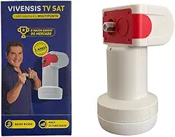 LNBF VIVENSIS MULTIPONTO ANTENA PARABOLICA DIGITAL SATELITE 5G
