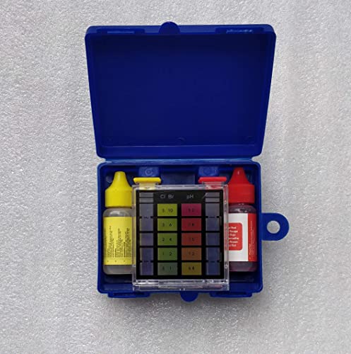 Image of Swimming Pool PH Chlorine Water Quality Test Kit