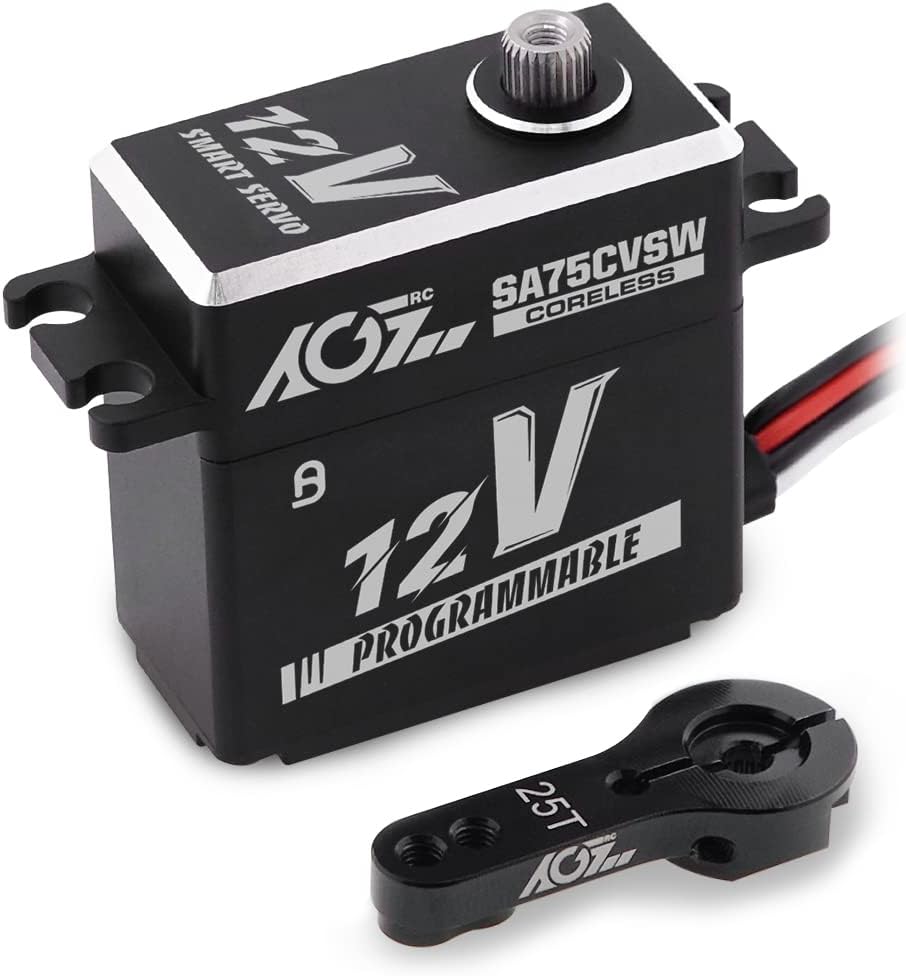 Buy AGFRC 45KG Waterproof Digital Servo HighTorque Programmable 12V