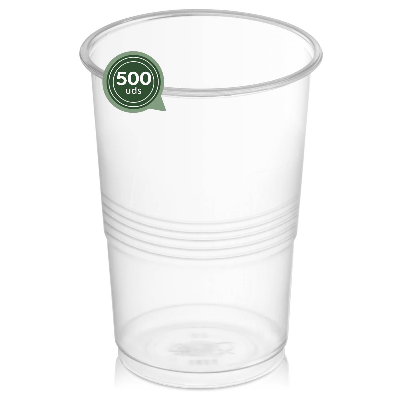 500 Bicchieri in plastica riutilizzabili - 1000 cc - Bicchieri riciclabili - Alta resistenza - Bicchieri infrangibili - Celebrazioni - Bicchiere rinfresco - Frullati - Bicchiere da