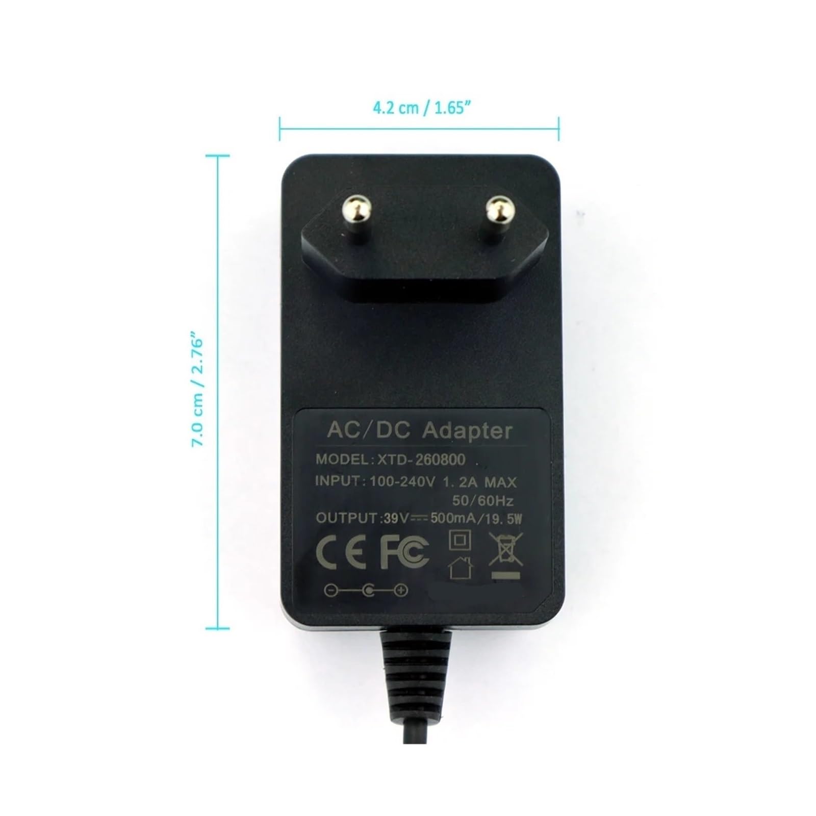 Aspiradora, Compatible Con Bosch, 10004537, BBH73260K / 01 BBH73260K / 03 07 39v 0.5A, Cargador Adaptador De Repuesto, Cargador De Vacío Inalámbrico