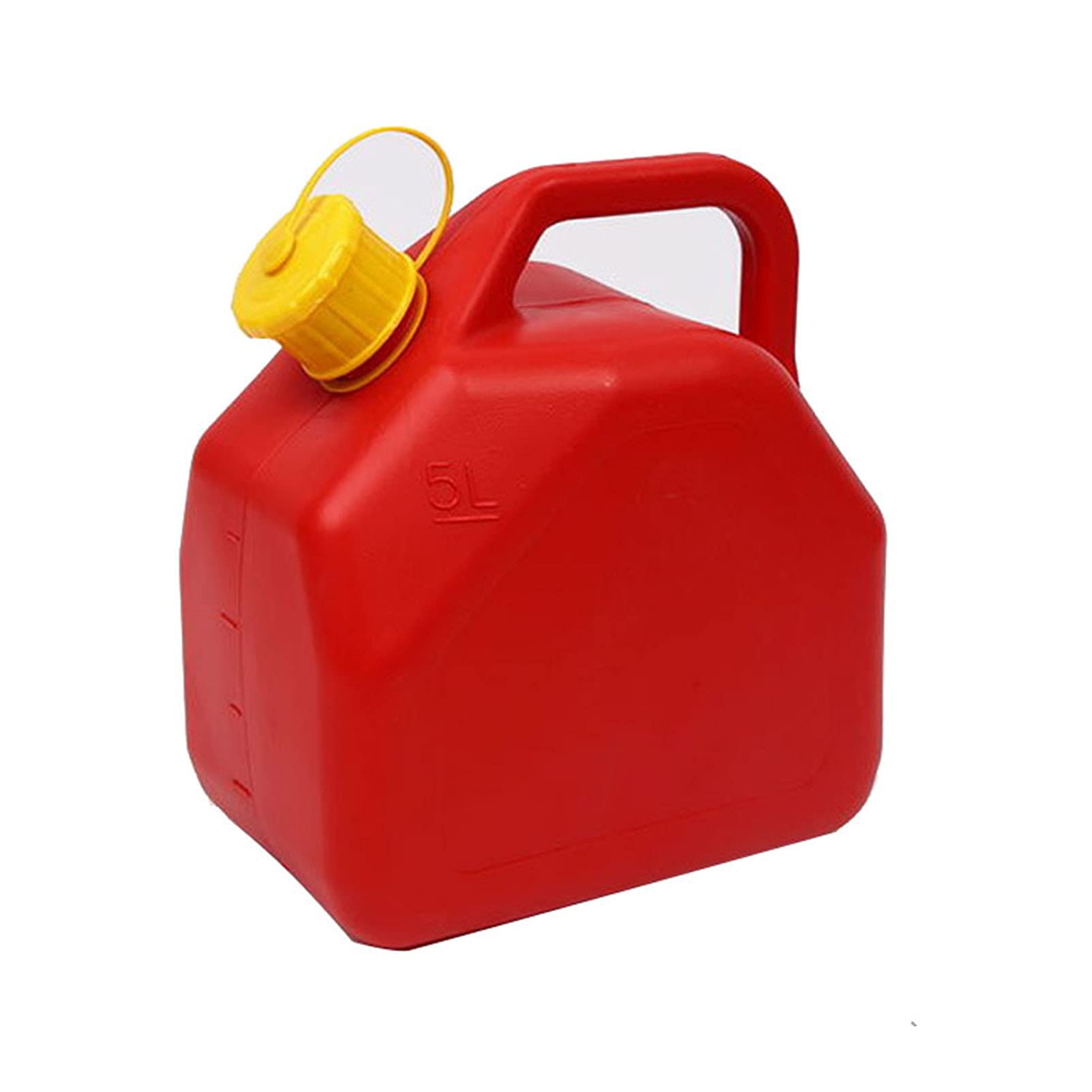 Taniche carburante Contenitore per carburante, tanica di gas in plastica con tubo dell'olio integrato, serbatoi di trasferimento di carburante portatili per moto e la maggior parte delle auto, rosso