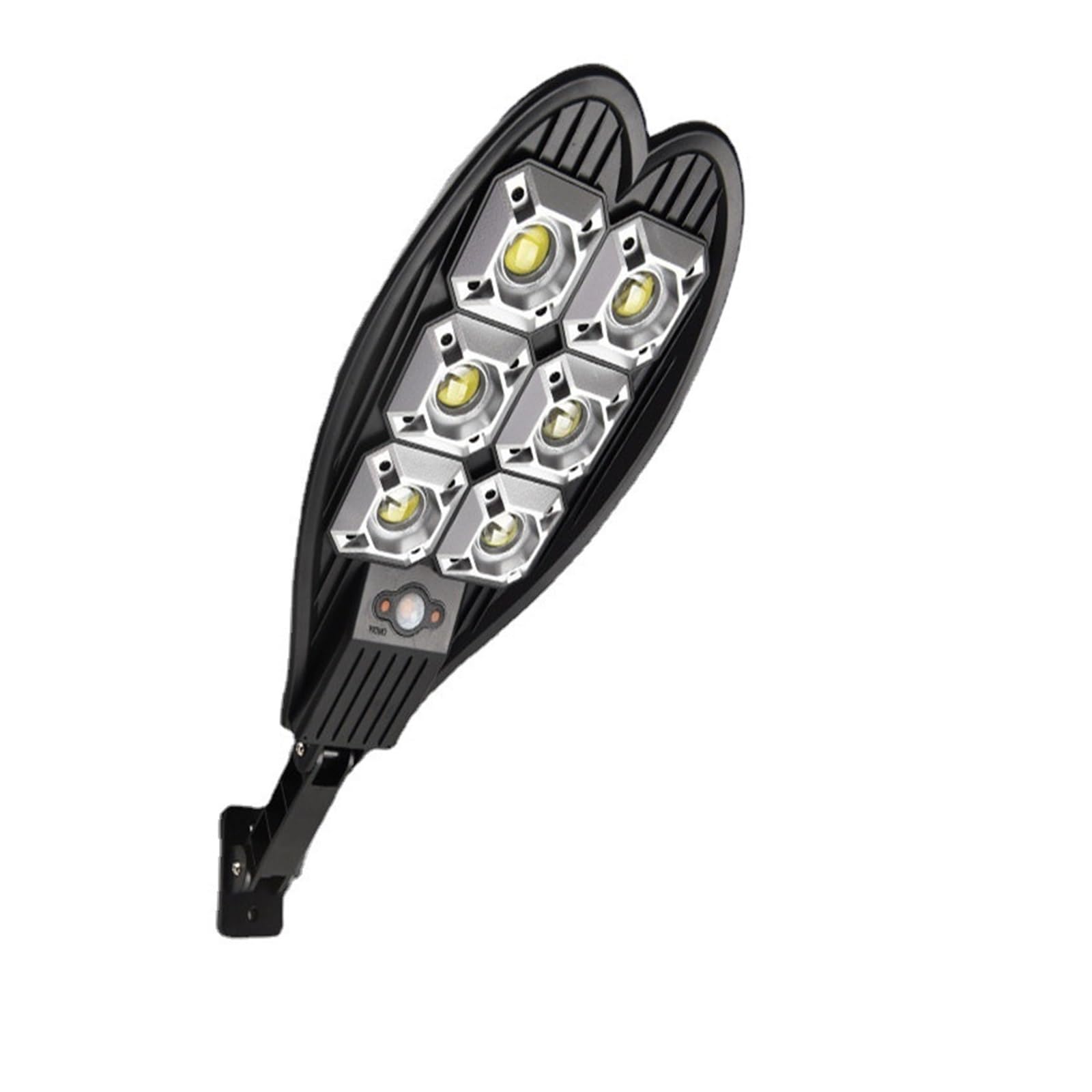 Zewnętrzna lampa solarna, 700w lampa słoneczna zewnętrzna lampa solarna zasilana światłem słonecznym wodoodporny czujnik ruchu PIR oświetlenie uliczne Led do dekoracji ogrodu(D)