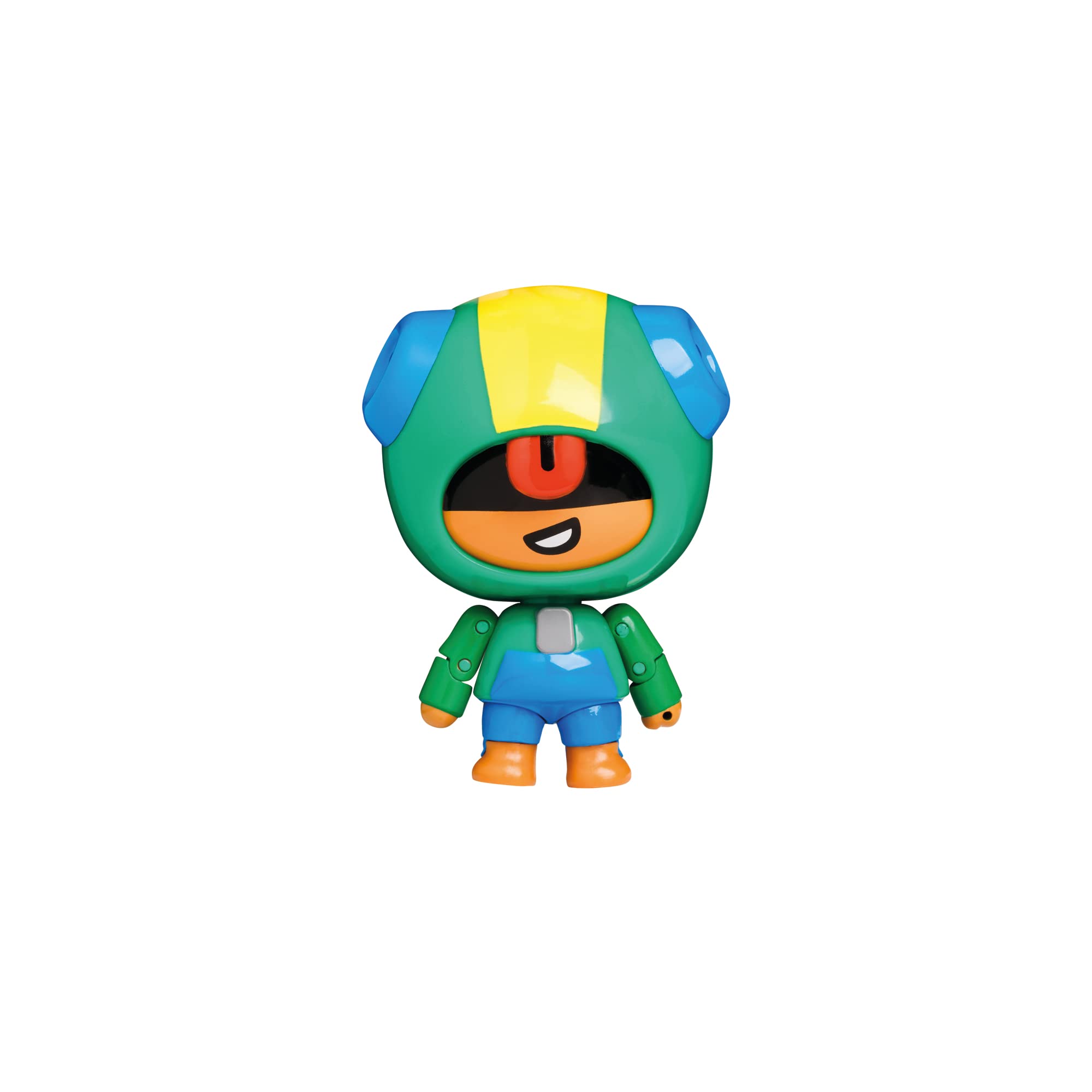 Brawl Stars Leon Figurine d'action | Figurine de Collection de 11,4 cm de Haut | P.M.I. Jouets sous Licence Officielle | Supercell | Cadeau pour Joueur vidéo | Figurine articulée