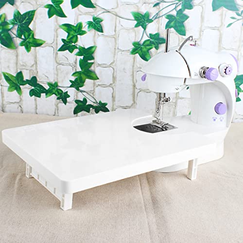 Gavigain Extension Board,Sewing Machine Extension Table, ABS Plastic Mini Sewing Machine Extension Table Extension Board Plastic Extension Table for Household Sewing Machine Universal