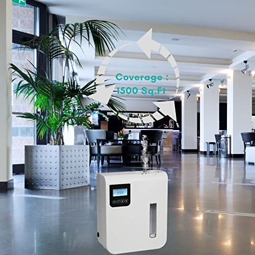 Usmlmoot Smart Scent Air Machine For Home - Waterless Essential Oil Diffuser With Cold Air Nebulizing Technology, Hvac Scent Diffuser 300Ml For Large Room, Professional Nebulizer Cover Up To 1500 Sf. #TOP3