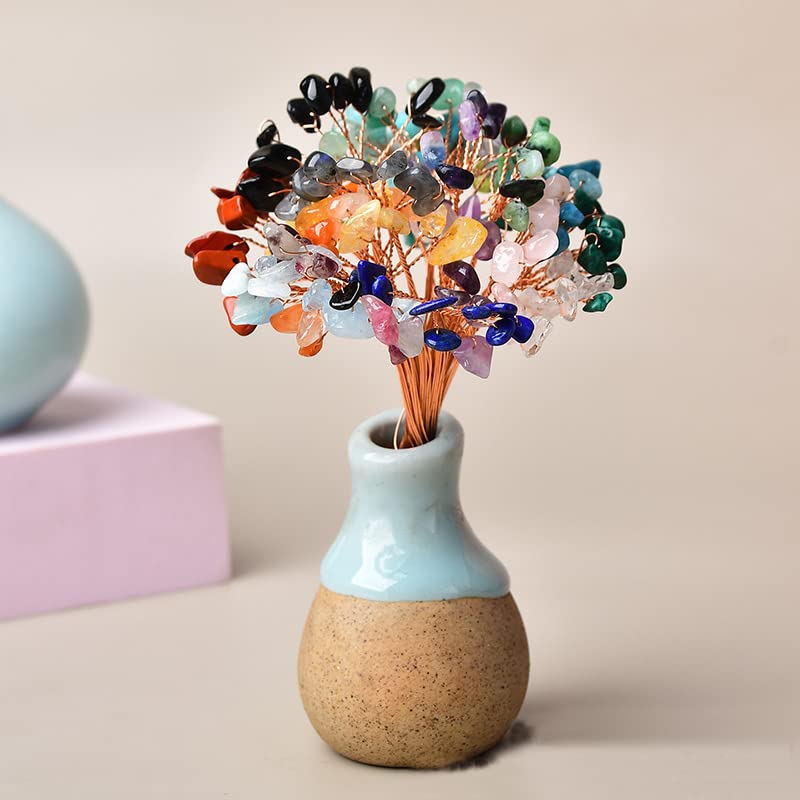 Edelstein Baum Rohmaterial, 10 Stck DIY Kristall Bonsai Geld Baum Draht  Eisen fr Reichtum und Glck Natrliche Kristall Zubehr Stil Wohnkultur  Gute Geschenke fr Mtter und Freunde (Orange) : Amazon.de: Drogerie &
