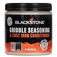 Blackstone 4114 Griddle Seasoning and Cast Iron Conditioner, 6.5 Ounce