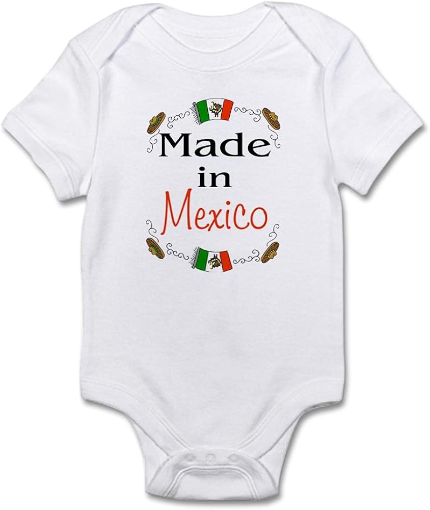 CafePress Made in Mexico Infant Creeper Baby Bodysuit