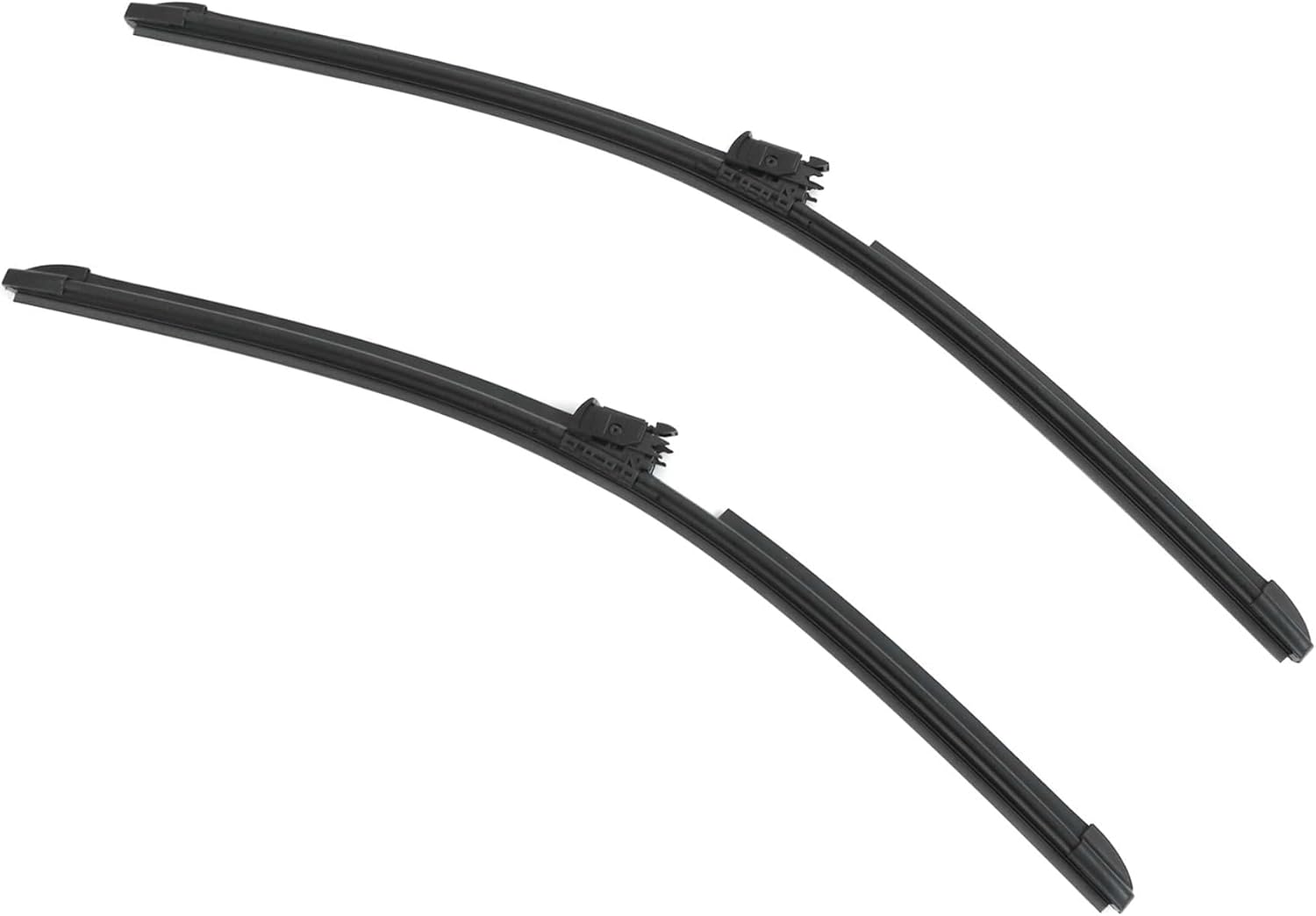 XQSMWF Front Windshield Wiper Blade Set w/Heated 2228201145 Compatible with Mercedes S450 S550 S550e S560 2015-2020# A2228201145 222-820-11-45