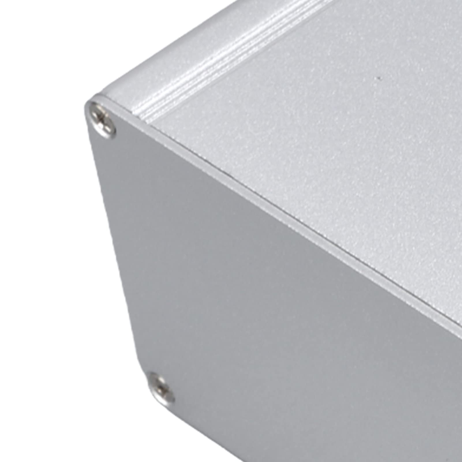 Tissting 62 X 178 X 200MM Aluminium Elektronik Gehäuse Projekt Box, Aluminium Gehäuse Gehäuse Verstärker Leiterplatten Gehäuse DIY Elektronisches Anschluss Gehäuse, Geteiltes Gehäuse
