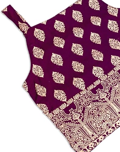 Image of Chandrakala Kids Lehenga Choli Set for Girls (KL120-P)