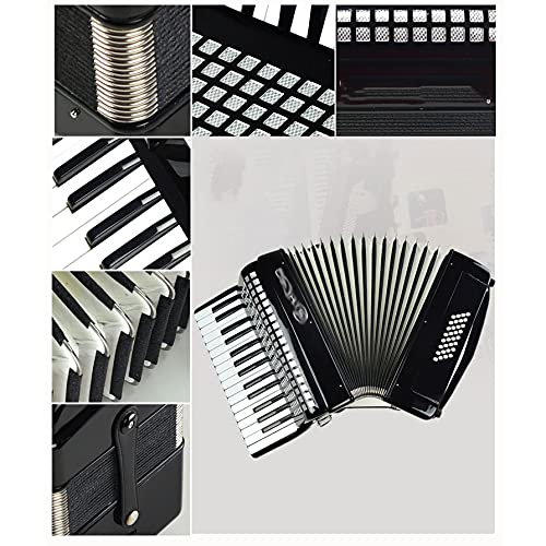 QYYYUNDING Volwassenen en kinderen Universele accordeon Beginner Muziekinstrument Accordeon 30 Sleutels 32 Bass… - Image 5