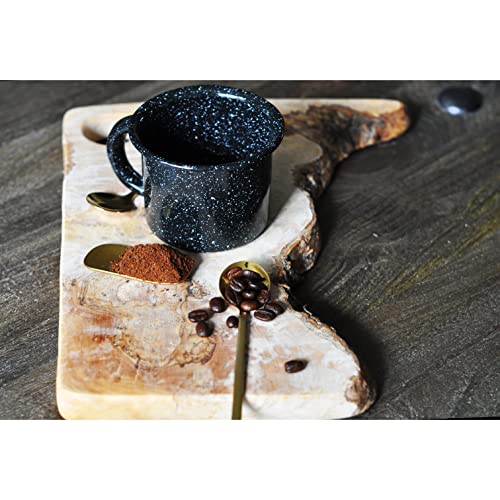 Mirro 12Oz Traditional Vintage Black Speckled Enamel On Steel Mug, (Mir-10711) #TOP5