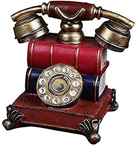 Preisvergleich Produktbild Detazhi Dekoration Desktop-Sammlerfiguren Garten Tierfiguren Retro Simulation Telefon Sparschwein Harz zu Hause Desktop-Dekoration