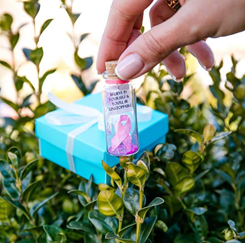 Inspiring Pink Cancer Ribbon Gift for Women - Mindfulness Wish Jar for Breast Cancer Survivors and Supporters - Image 9