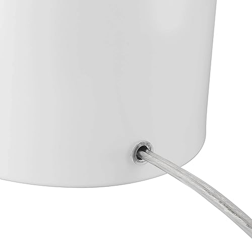 Miniatura 8 de 360 Lighting Felix - Juego de 2 lámparas de mesa modernas de 19 pulgadas de alto, diseño geométrico cónico de metal con forma de hongo para