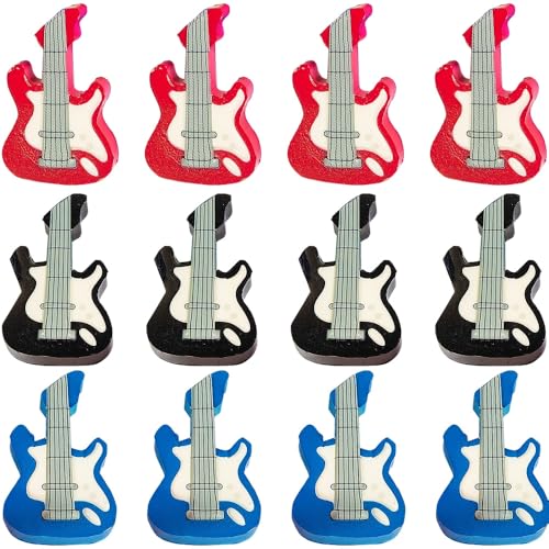 Fun Express Guitar Rock & Roll Stress Toys - 12 Pieces
