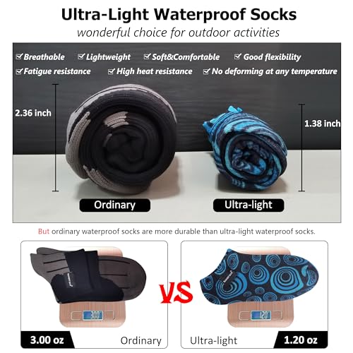 Image of [SGS Certified] RANDY SUN Unisex Waterproof & Breathable Hiking /Trekking /Ski Socks