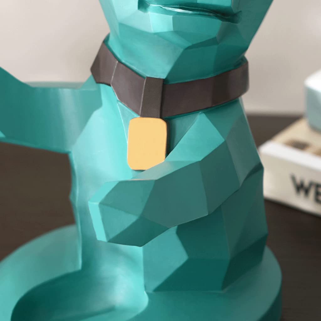 ZUMAHA Porte-Bouteilles Casier à vin de Bureau créatif, Porte-vin en résine de Haute qualité, Ornements de décoration de comptoir de ménage, Cadeaux pour Les familles Artisanat