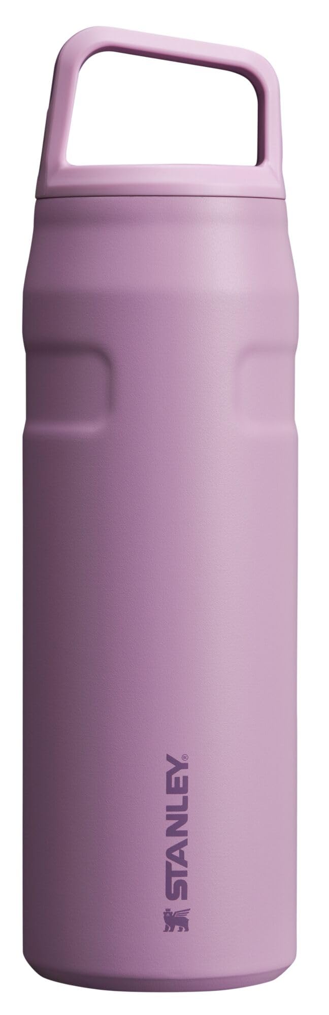 Stanley IceFlow Cap and Carry Water Bottle 24 oz | Wide Mouth Twist Lid | Lightweight and Leakproof for Travel and Sports | Insulated Stainless Steel | BPA-Free | Lilac — image 1