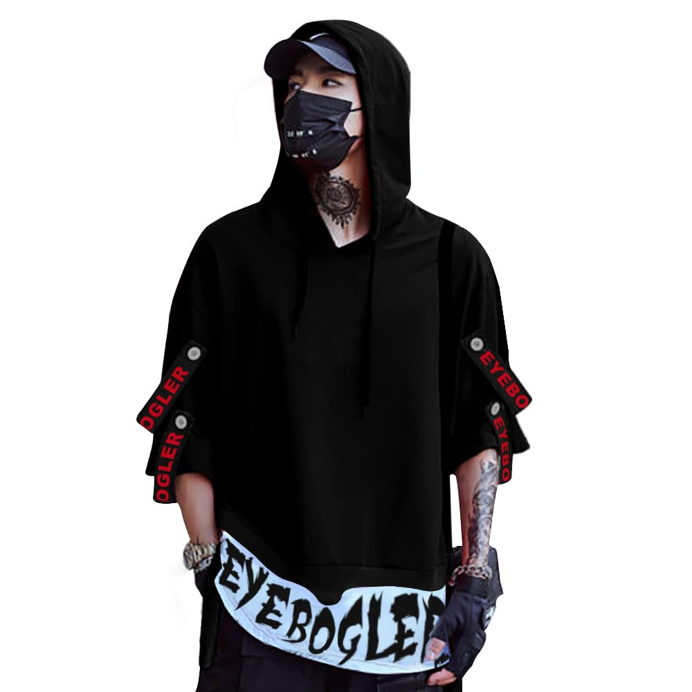 EYEBOGLER Oversized T Shirts for Women Graphic Printed Drop Shoulder Casual Loose Fit Boyfriend Tshirt