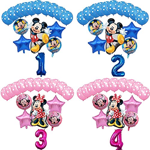 Amazon.co.jp: Wang Guozhang 16pcs /ロットミッキーミニー風船