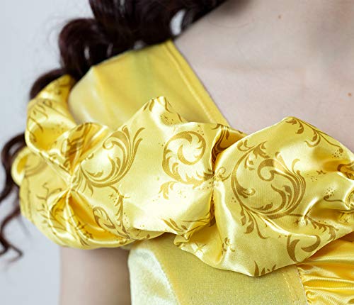 Little Adventures Enchanted Yellow Beauty Dress-Up Costume for Adult Women (Large (10-12)) - Machine Washable Adult Cosplay Dresses with No Glitter by Little Adventures - Image 7