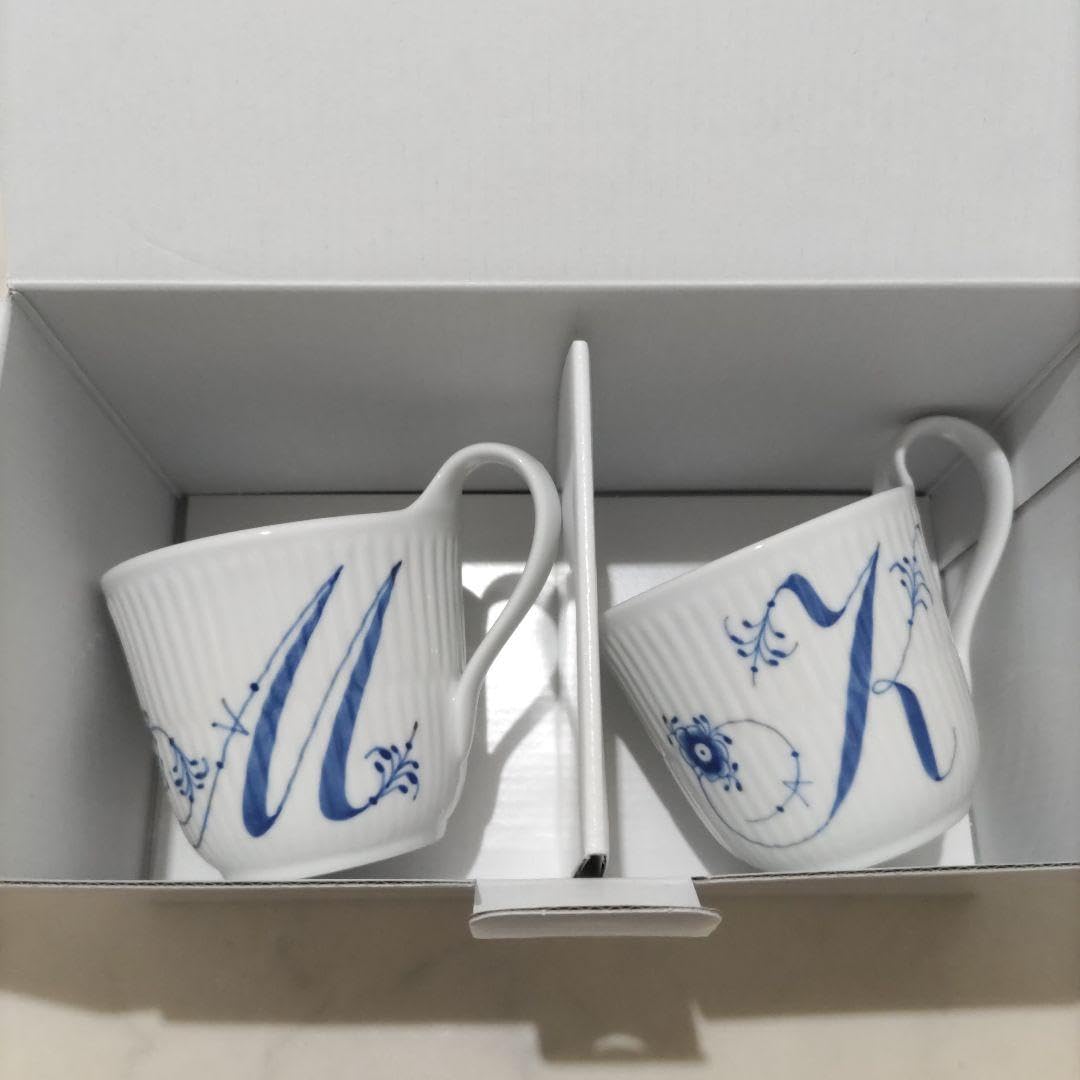 Amazon.co.jp: ロイヤルコペンハーゲン イニシャルマグカップ『M』『K 