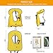 OMOUBOI Unisex Adult Portable Inflatable Canvas Life Jacket Snorkel Vest for Diving Safety