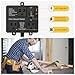 Automatic Vacuum Switch, Ortis Vacuum Switch for More Power Tools, Delay Vacuum On/Off to Prevent Circuit Overload and Tripping, Keep Your Workplace Cleaner, Better for Your Lung, Black