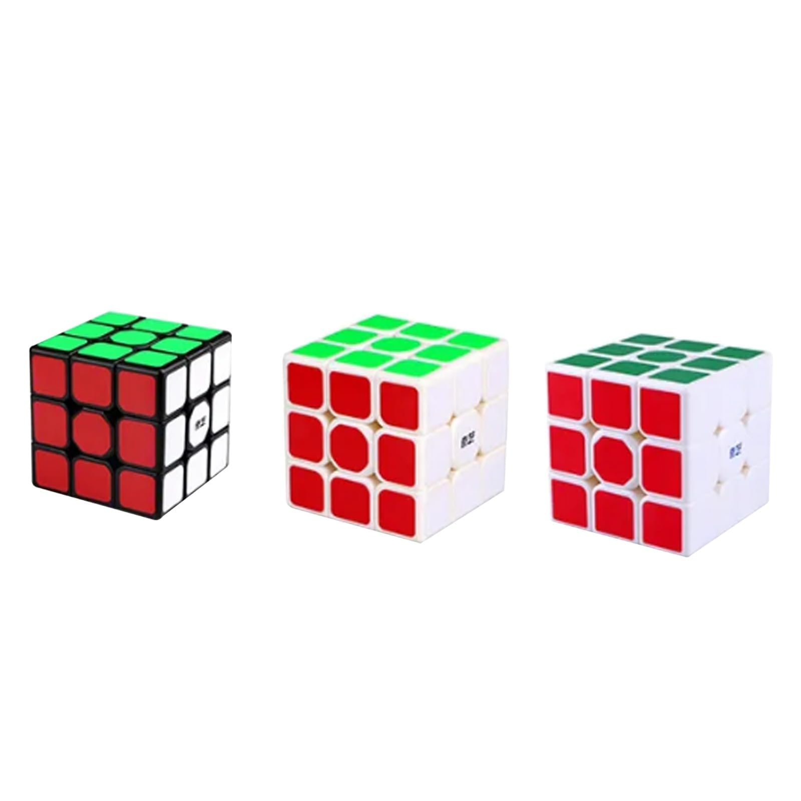 PEBBLE HUG Speed Cube Twist Brain Teaser Toy, Fun Magical Puzzle Game, Anti-Stick Design, Compact, Random Colour Will Be Sent, Creative Educational Gift Kid/Adult, (3PCS)