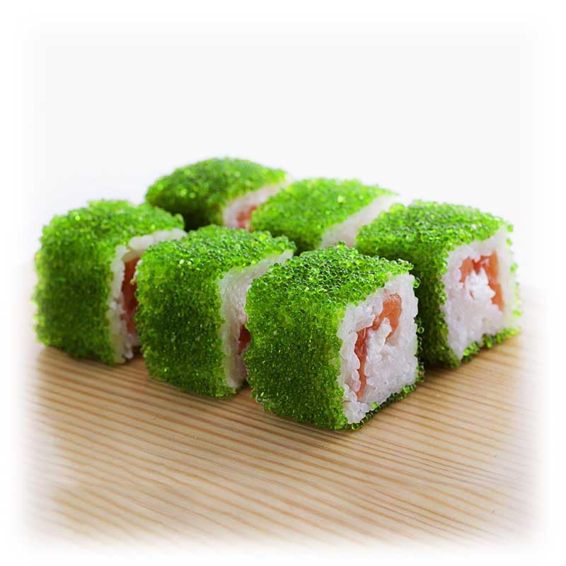 Wasabi Tobiko - Flying Fish Roe (50g Glass Jar)