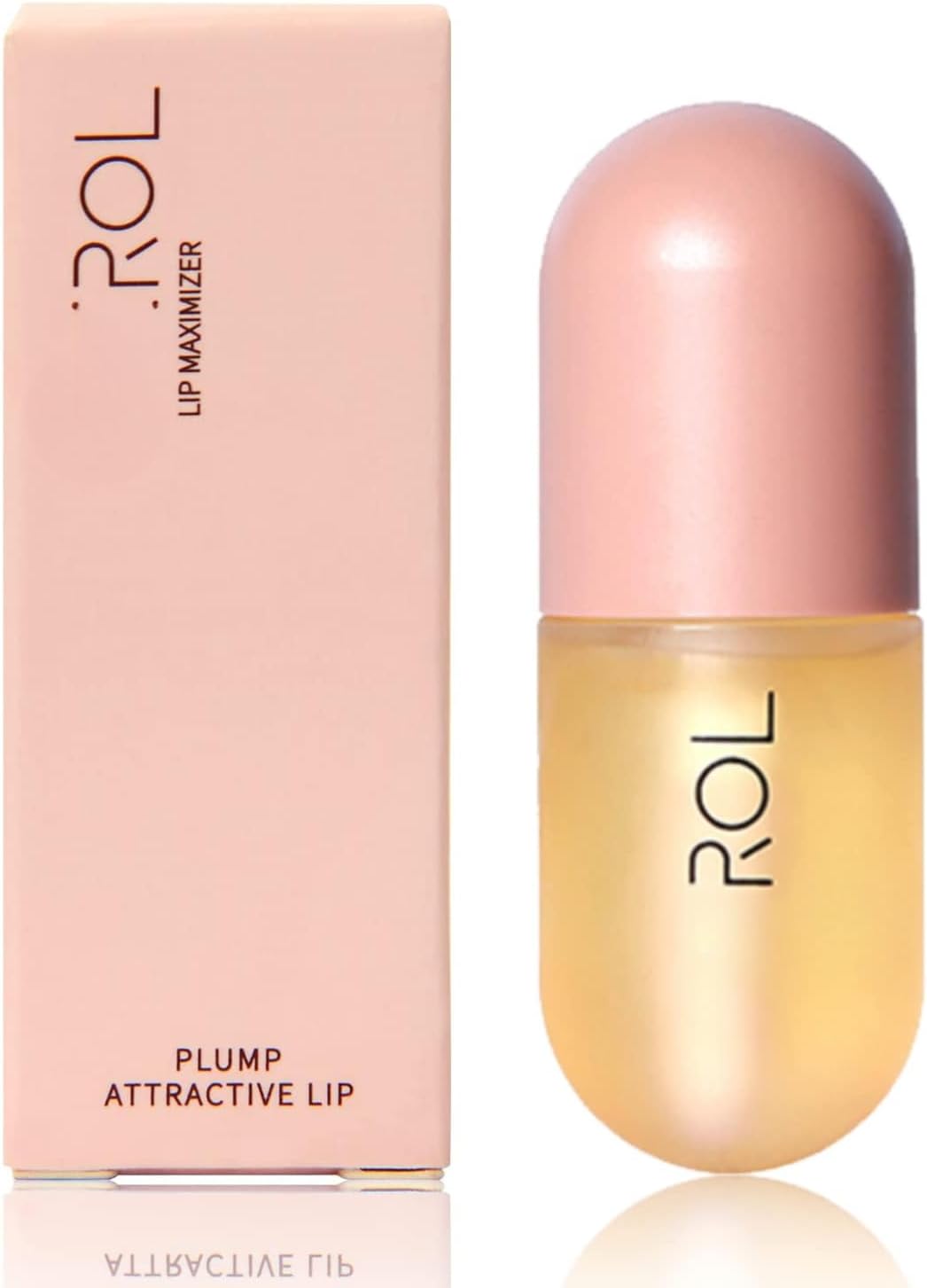 Natural Lip Plumper and Lip Care Serum, Lip Enhancer, Lip Gloss, Balm Maximizer for Fullness, Plumping and Moisturizing Lips