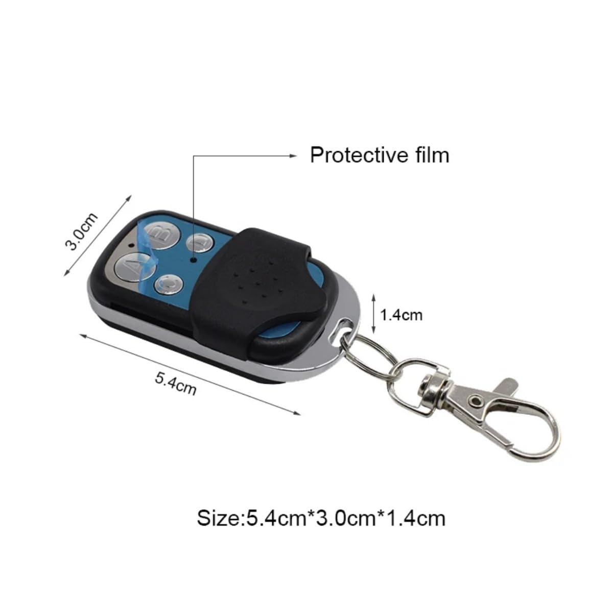 ELKA SKX1LC SKX2LC SKX3LC SKX4LC garage tür fernbedienung ersatz 433Mhz klon befehl handheld starten sender