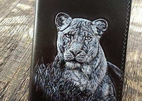 Miniatura 2 de 3D Genuine Leather Travel Passport Cover, Passport Holder, Passport Case, Hand-Carved, Hand-Painted, Leather Carving, Custom wallet, Personalized