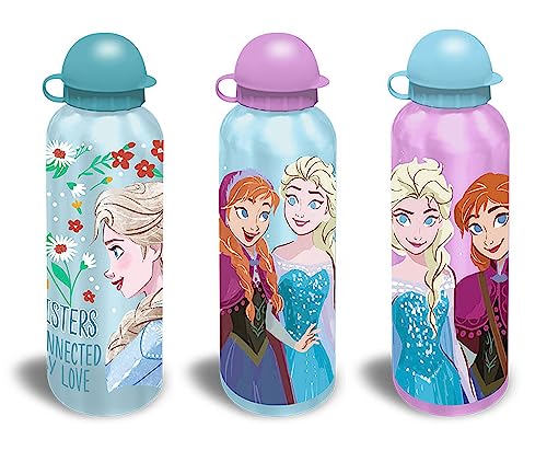 Cantimplora surtido aluminio Frozen Disney 500ml